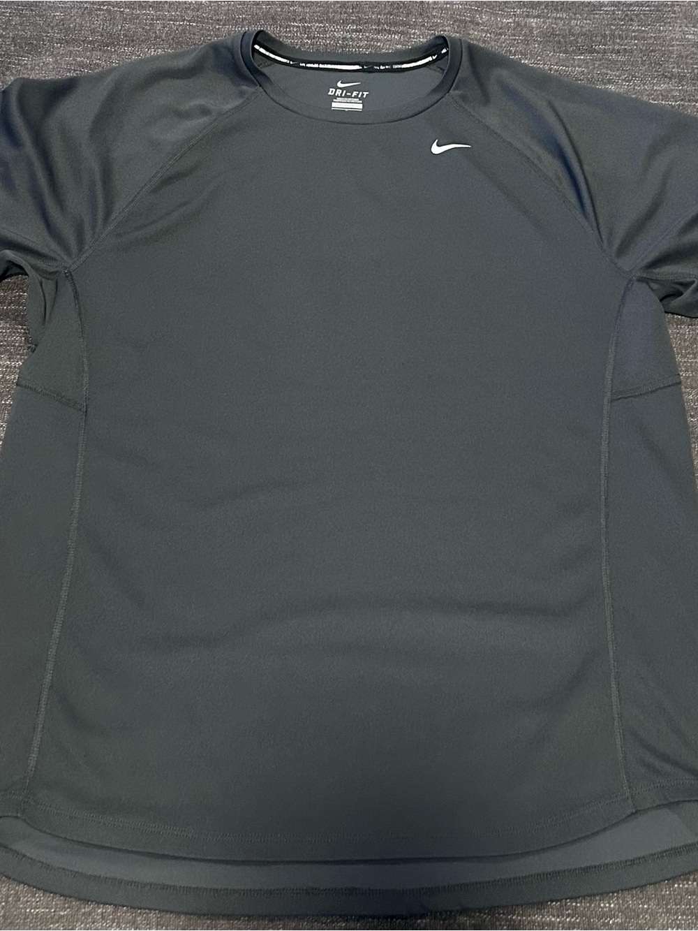 Nike Dri-FIT Short Sleeve Athletic Tee - Black